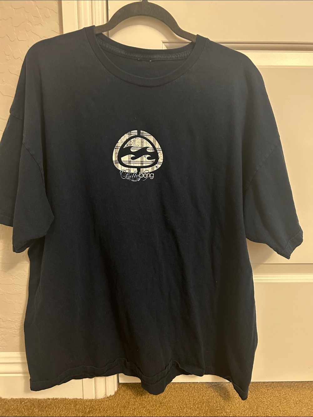 Billabong Navy Short-Sleeve Logo Tee